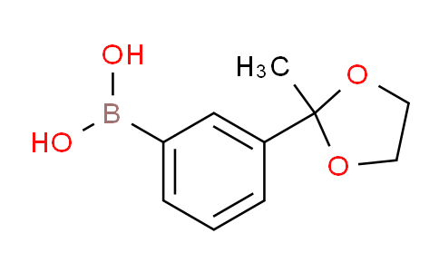 CAS No. 850568-50-2, (3-(2-Methyl-1,3-dioxolan-2-yl)phenyl)boronic acid