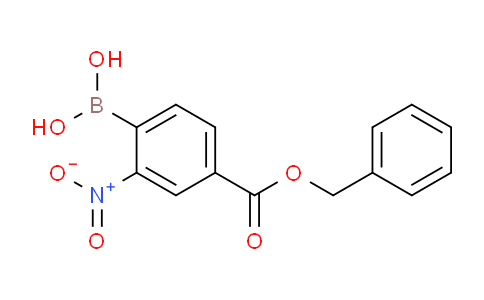 CAS No. 850568-58-0, (4-((Benzyloxy)carbonyl)-2-nitrophenyl)boronic acid