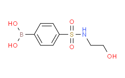 CAS No. 850568-77-3, (4-(N-(2-Hydroxyethyl)sulfamoyl)phenyl)boronic acid