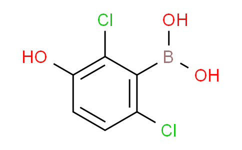 CAS No. 851756-56-4, (2,6-Dichloro-3-hydroxyphenyl)boronic acid