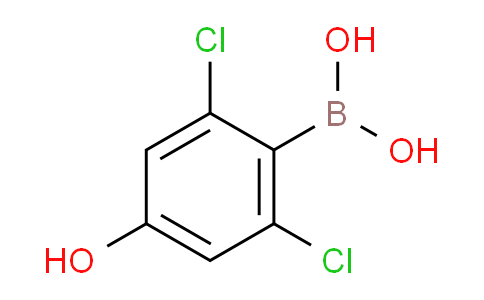 CAS No. 851756-59-7, (2,6-Dichloro-4-hydroxyphenyl)boronic acid