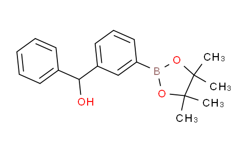 CAS No. 857934-89-5, Phenyl(3-(4,4,5,5-tetramethyl-1,3,2-dioxaborolan-2-yl)phenyl)methanol