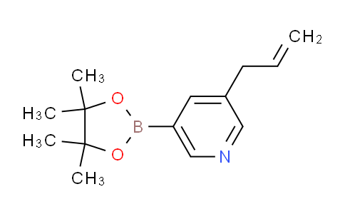 CAS No. 857934-96-4, 3-Allyl-5-(4,4,5,5-tetramethyl-1,3,2-dioxaborolan-2-yl)pyridine