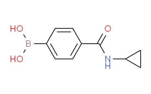 CAS No. 860173-33-7, (4-(Cyclopropylcarbamoyl)phenyl)boronic acid