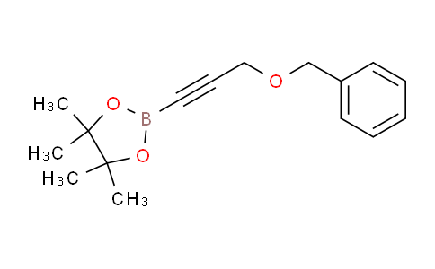 CAS No. 862126-33-8, 2-(3-(Benzyloxy)prop-1-yn-1-yl)-4,4,5,5-tetramethyl-1,3,2-dioxaborolane