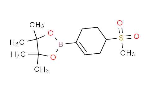 DY707255 | 862129-71-3 | 4,4,5,5-Tetramethyl-2-(4-(methylsulfonyl)cyclohex-1-en-1-yl)-1,3,2-dioxaborolane