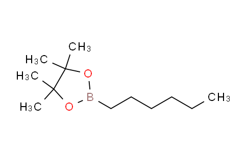 CAS No. 86308-26-1, 2-Hexyl-4,4,5,5-tetramethyl-1,3,2-dioxaborolane