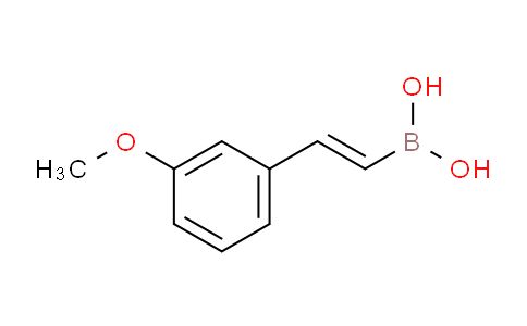 CAS No. 863479-52-1, (E)-(3-Methoxystyryl)boronic acid