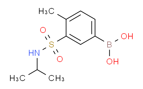 CAS No. 866758-51-2, (3-(N-isopropylsulfamoyl)-4-methylphenyl)boronic acid