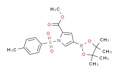 869886-86-2 | Methyl 4-(4,4,5,5-tetramethyl-1,3,2-dioxaborolan-2-yl)-1-tosyl-1H-pyrrole-2-carboxylate