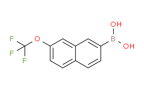 CAS No. 870822-72-3, 2-(Trifluoromethoxy)naphthalene-7-boronic acid