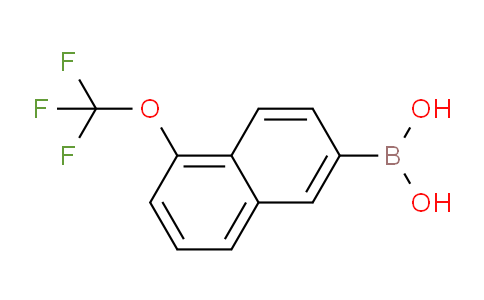CAS No. 870822-74-5, 1-(Trifluoromethoxy)naphthalene-6-boronic acid