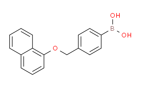 CAS No. 871125-78-9, (4-((Naphthalen-1-yloxy)methyl)phenyl)boronic acid
