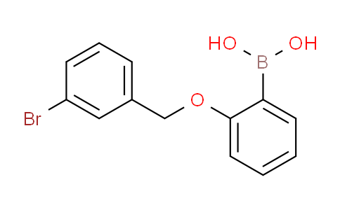CAS No. 871126-10-2, (2-((3-Bromobenzyl)oxy)phenyl)boronic acid