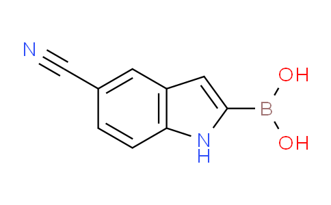 CAS No. 871329-64-5, (5-Cyano-1H-indol-2-yl)boronic acid