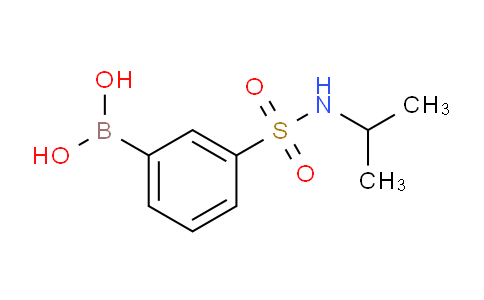 CAS No. 871329-77-0, (3-(N-Isopropylsulfamoyl)phenyl)boronic acid