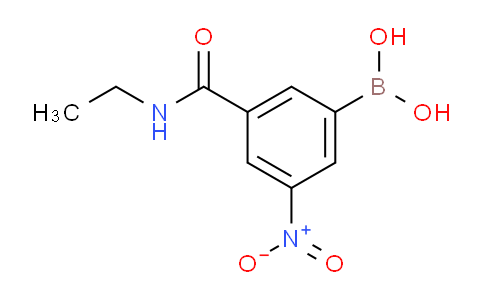 CAS No. 871332-79-5, 3-(Ethylcarbamoyl)-5-nitrophenylboronic acid
