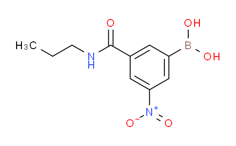 CAS No. 871332-88-6, 3-(Propylcarbamoyl)-5-nitrophenylboronic acid