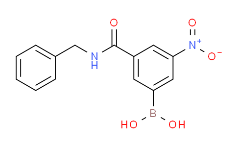 CAS No. 871332-90-0, (3-(Benzylcarbamoyl)-5-nitrophenyl)boronic acid