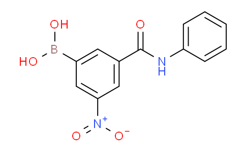 CAS No. 871332-91-1, (3-Nitro-5-(phenylcarbamoyl)phenyl)boronic acid