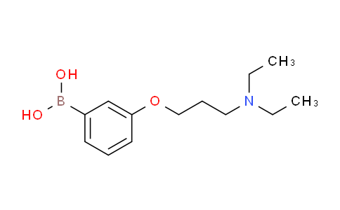 CAS No. 903878-29-5, (3-(3-(diethylamino)propoxy)phenyl)boronic acid