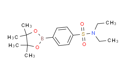 CAS No. 911228-95-0, N,N-Diethyl-4-(tetramethyl-1,3,2-dioxaborolan-2-yl)benzene-1-sulfonamide
