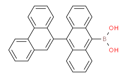 CAS No. 911390-70-0, (10-(Phenanthren-9-yl)anthracen-9-yl)boronic acid