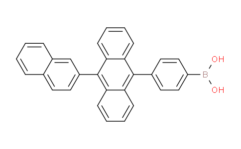 CAS No. 911390-81-3, (4-(10-(Naphthalen-2-yl)anthracen-9-yl)phenyl)boronic acid