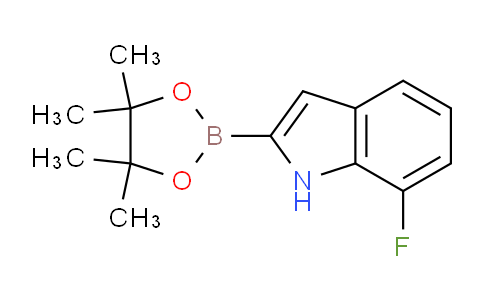 CAS No. 912331-75-0, 7-Fluoro-2-(4,4,5,5-tetramethyl-1,3,2-dioxaborolan-2-yl)-1H-indole