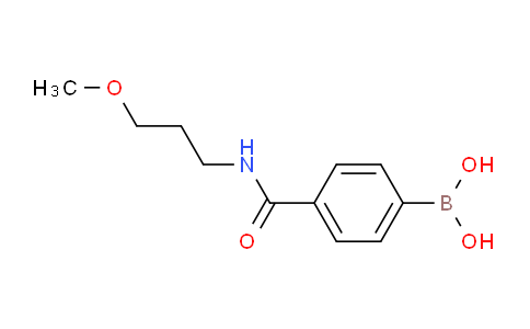 CAS No. 913835-85-5, (4-((3-Methoxypropyl)carbamoyl)phenyl)boronic acid