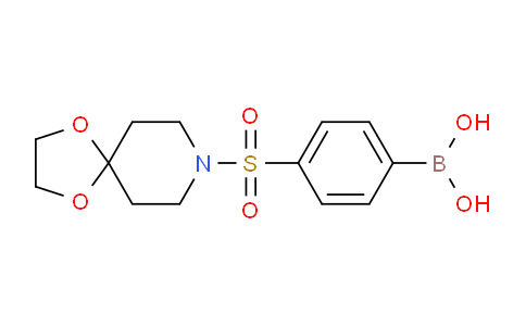 CAS No. 914610-70-1, (4-(1,4-dioxa-8-azaspiro[4.5]decan-8-ylsulfonyl)phenyl)boronic acid