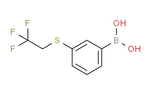 CAS No. 915402-00-5, (3-((2,2,2-Trifluoroethyl)thio)phenyl)boronic acid