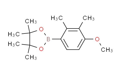 CAS No. 915402-04-9, 2-(4-Methoxy-2,3-dimethylphenyl)-4,4,5,5-tetramethyl-1,3,2-dioxaborolane