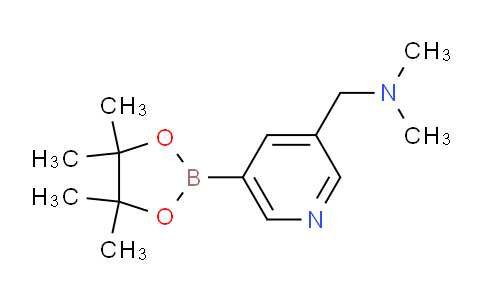 CAS No. 919347-18-5, N,N-Dimethyl-1-(5-(4,4,5,5-tetramethyl-1,3,2-dioxaborolan-2-yl)pyridin-3-yl)methanamine