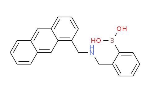 CAS No. 920275-78-1, (2-(((Anthracen-1-ylmethyl)amino)methyl)phenyl)boronic acid