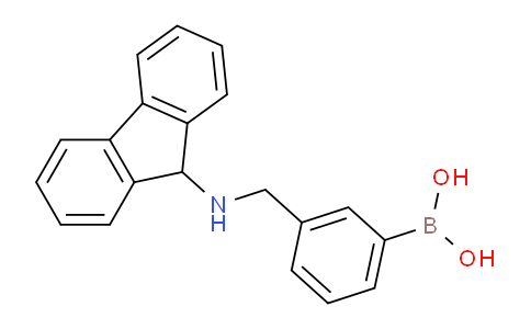 CAS No. 921198-23-4, (3-(((9H-Fluoren-9-yl)amino)methyl)phenyl)boronic acid