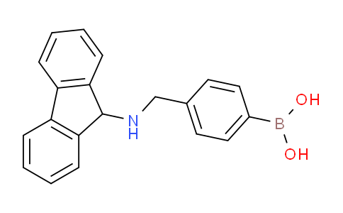 CAS No. 921198-24-5, (4-(((9H-Fluoren-9-yl)amino)methyl)phenyl)boronic acid