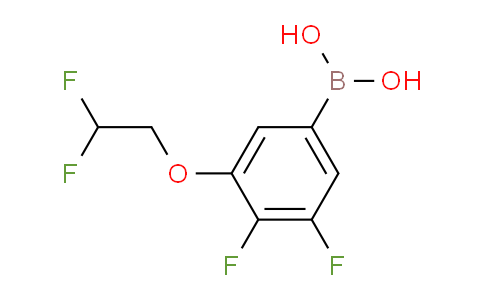 CAS No. 936250-23-6, (3-(2,2-Difluoroethoxy)-4,5-difluorophenyl)boronic acid