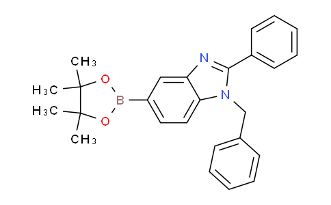 CAS No. 936901-90-5, 1-Benzyl-2-phenyl-5-(4,4,5,5-tetramethyl-1,3,2-dioxaborolan-2-yl)-1H-benzo[d]imidazole