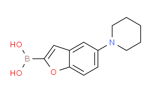 CAS No. 939050-72-3, (5-(Piperidin-1-yl)benzofuran-2-yl)boronic acid