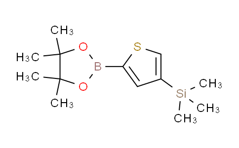 CAS No. 942070-40-8, Trimethyl(5-(4,4,5,5-tetramethyl-1,3,2-dioxaborolan-2-yl)thiophen-3-yl)silane