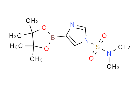 CAS No. 942070-58-8, N,N-Dimethyl-4-(4,4,5,5-tetramethyl-1,3,2-dioxaborolan-2-yl)-1H-imidazole-1-sulfonamide
