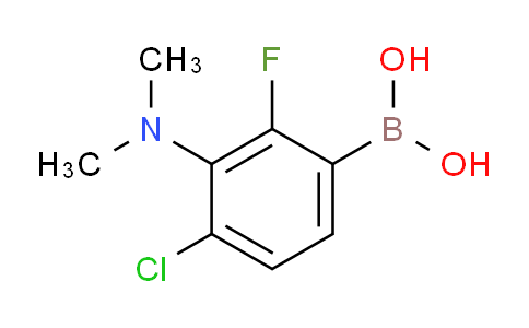 CAS No. 943831-08-1, (4-Chloro-3-(dimethylamino)-2-fluorophenyl)boronic acid