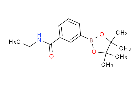 CAS No. 943911-67-9, N-Ethyl-3-(4,4,5,5-tetramethyl-1,3,2-dioxaborolan-2-yl)benzamide