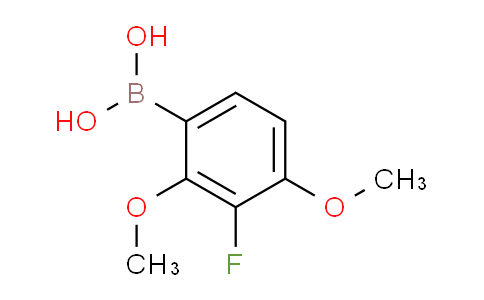 CAS No. 949146-39-8, (3-Fluoro-2,4-dimethoxyphenyl)boronic acid