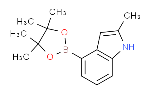CAS No. 955979-22-3, 2-Methyl-4-(4,4,5,5-tetramethyl-1,3,2-dioxaborolan-2-yl)-1H-indole