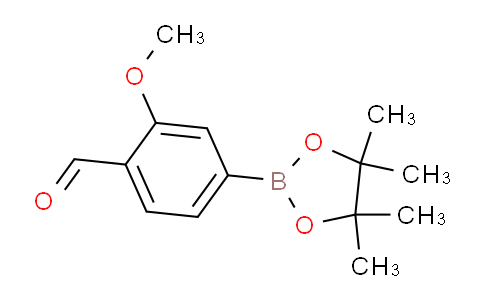 CAS No. 956431-01-9, 2-Methoxy-4-(4,4,5,5-tetramethyl-1,3,2-dioxaborolan-2-yl)benzaldehyde