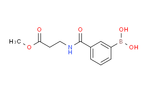 CAS No. 957034-72-9, (3-((3-Methoxy-3-oxopropyl)carbamoyl)phenyl)boronic acid