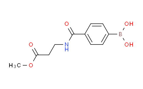 CAS No. 957034-76-3, (4-((3-Methoxy-3-oxopropyl)carbamoyl)phenyl)boronic acid
