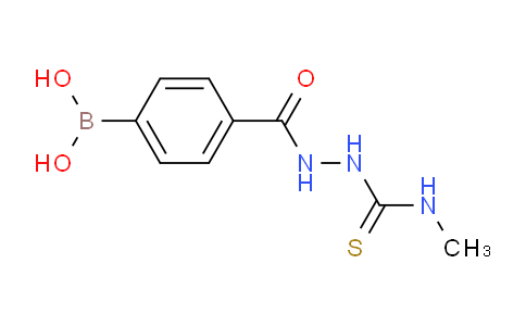 CAS No. 957060-78-5, (4-(2-(Methylcarbamothioyl)hydrazinecarbonyl)phenyl)boronic acid